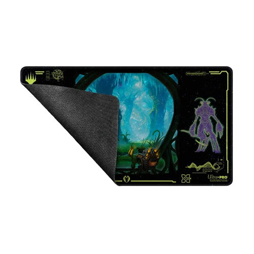 Ultra Pro Magic MTG Edge of Eternities Holofoil Playmat Green Mythic - Playmats - 3
