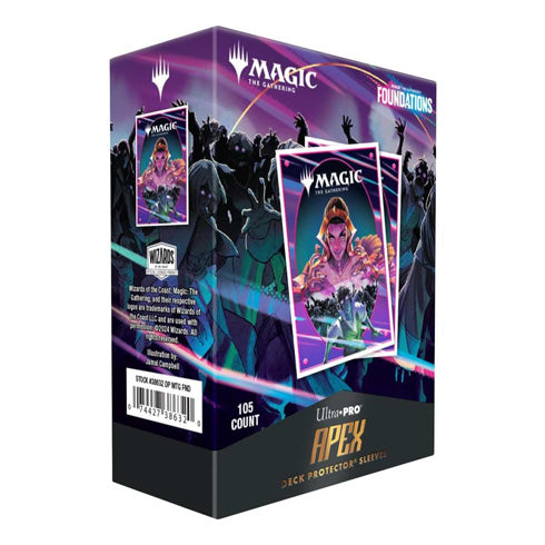 Ultra Pro Magic MTG Foundations 105ct Apex Deck Protector Sleeves - Sleeves