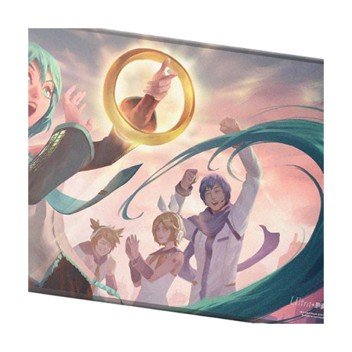 Ultra Pro Magic MTG Secret Lair Hatsune Miku Stitched Edge Playmat Summer Sol Ring - Playmats - 3