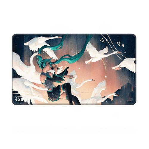 Ultra Pro Magic MTG Secret Lair Hatsune Miku Stitched Edge Playmat Winter Swan Song - Playmats