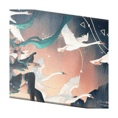Ultra Pro Magic MTG Secret Lair Hatsune Miku Stitched Edge Playmat Winter Swan Song - Playmats - 3