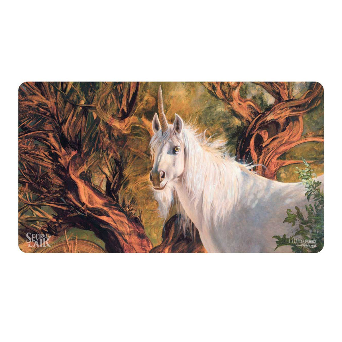 Ultra Pro Magic Secret Lair Playmat - Julie Bell Good-Fortune Unicorn - Playmats