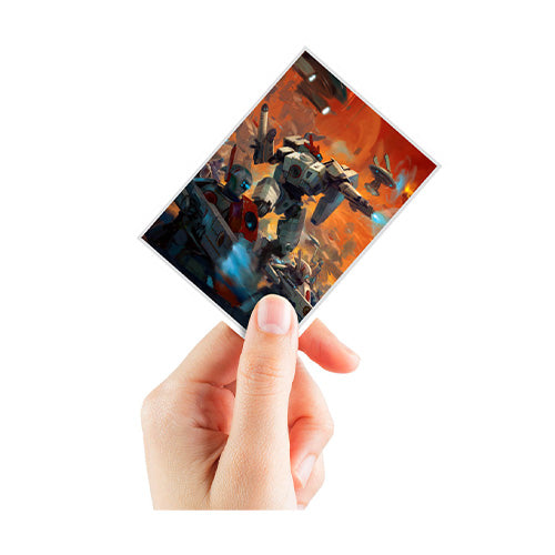 Ultra Pro T'au Empire Codex Aligned 105ct Apex Deck Protector Sleeves for Warhammer 40k - Sleeves - 4