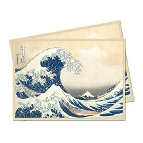Ultra Pro The Great Wave Off Kanagawa 65ct Standard Deck Protector Sleeves - Sleeves - 2