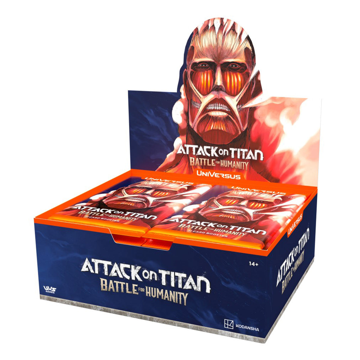 UniVersus Attack on Titan: Battle for Humanity Booster Box - Trading Card Games