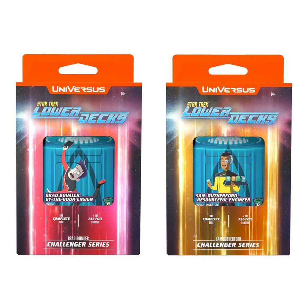 UniVersus Challenger Series Decks: Star Trek Lower Decks (Set of 4) - Trading Card Games - 2