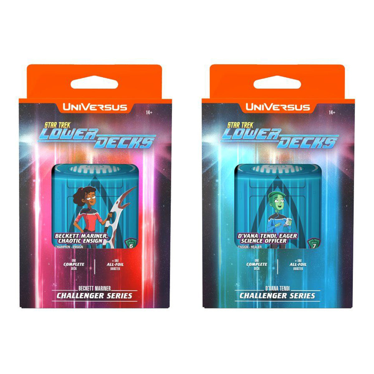UniVersus Challenger Series Decks: Star Trek Lower Decks (Set of 4) - Trading Card Games - 3