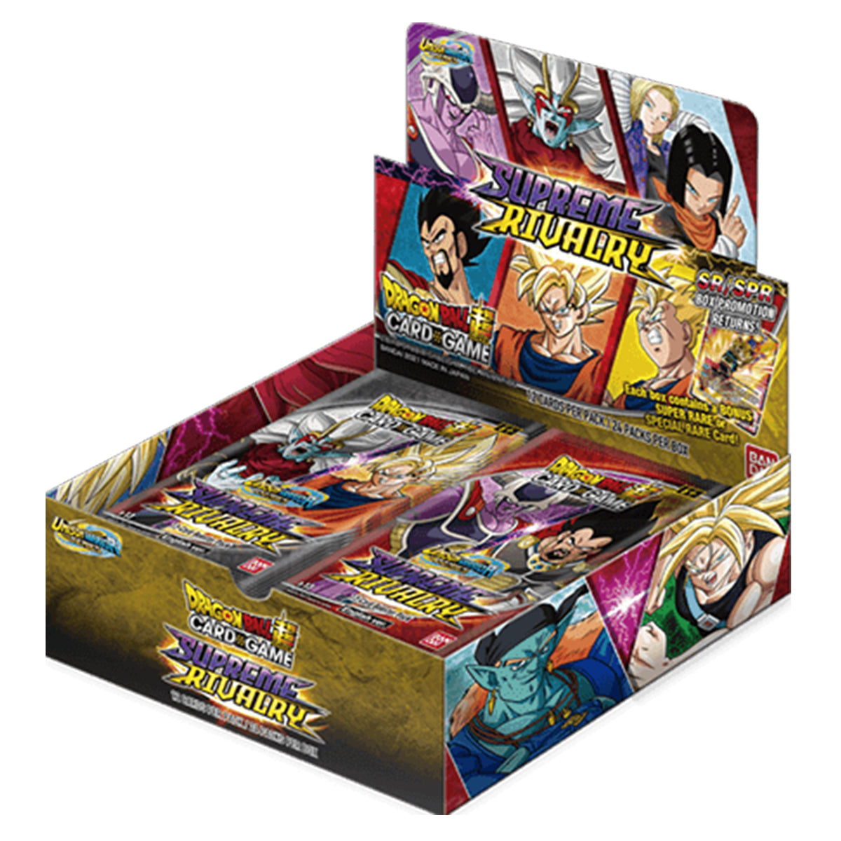Unison Warrior S13 UW4 Supreme Rivalry Booster Box Dragon Ball Super - Trading Card Games