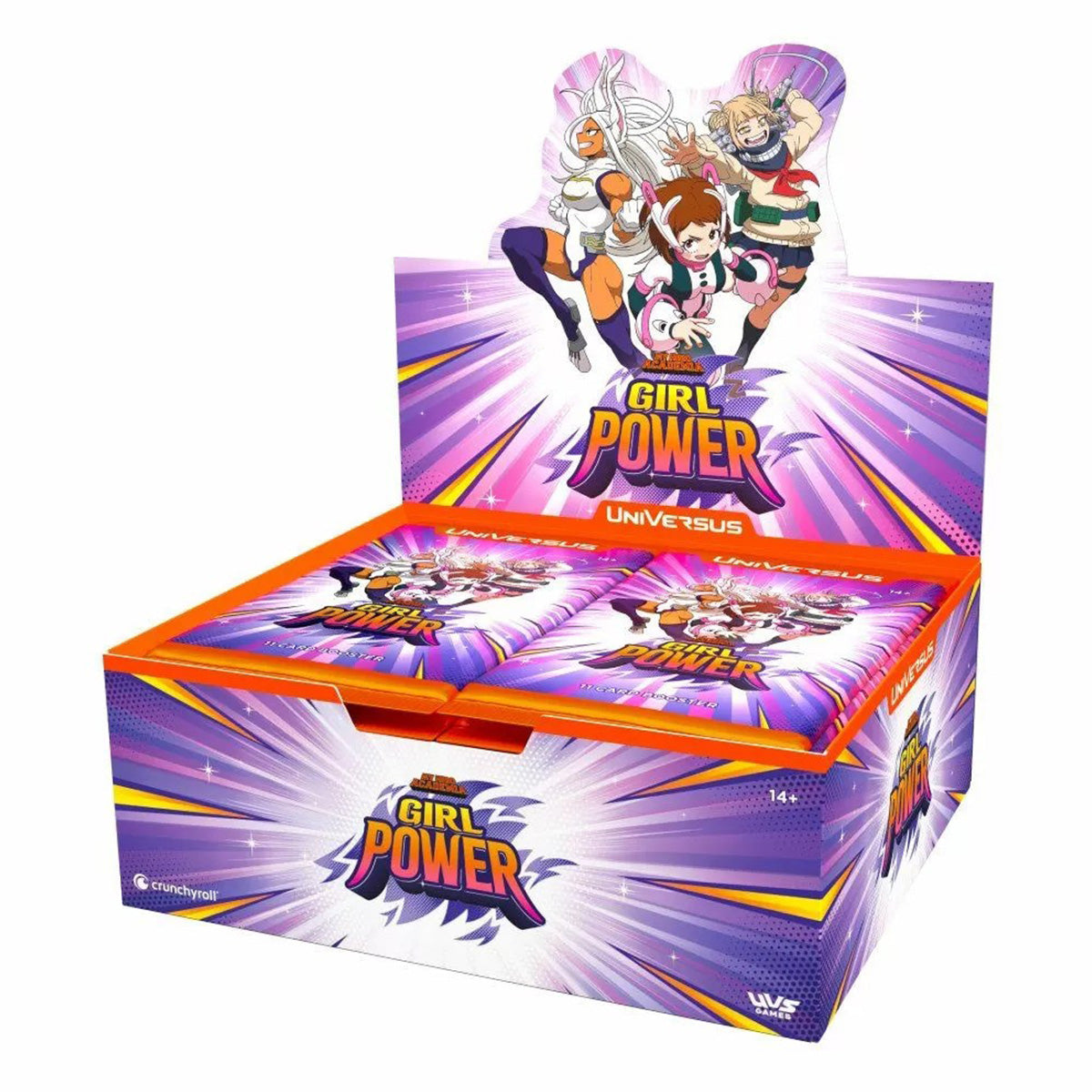 Universus My Hero Academia: Girl Power Booster Box - Trading Card Games