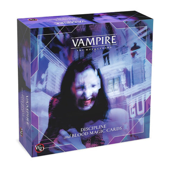 Vampire: The Masquerade 5th Edition - Discipline and Blood Magic Cards - Role Playing Games