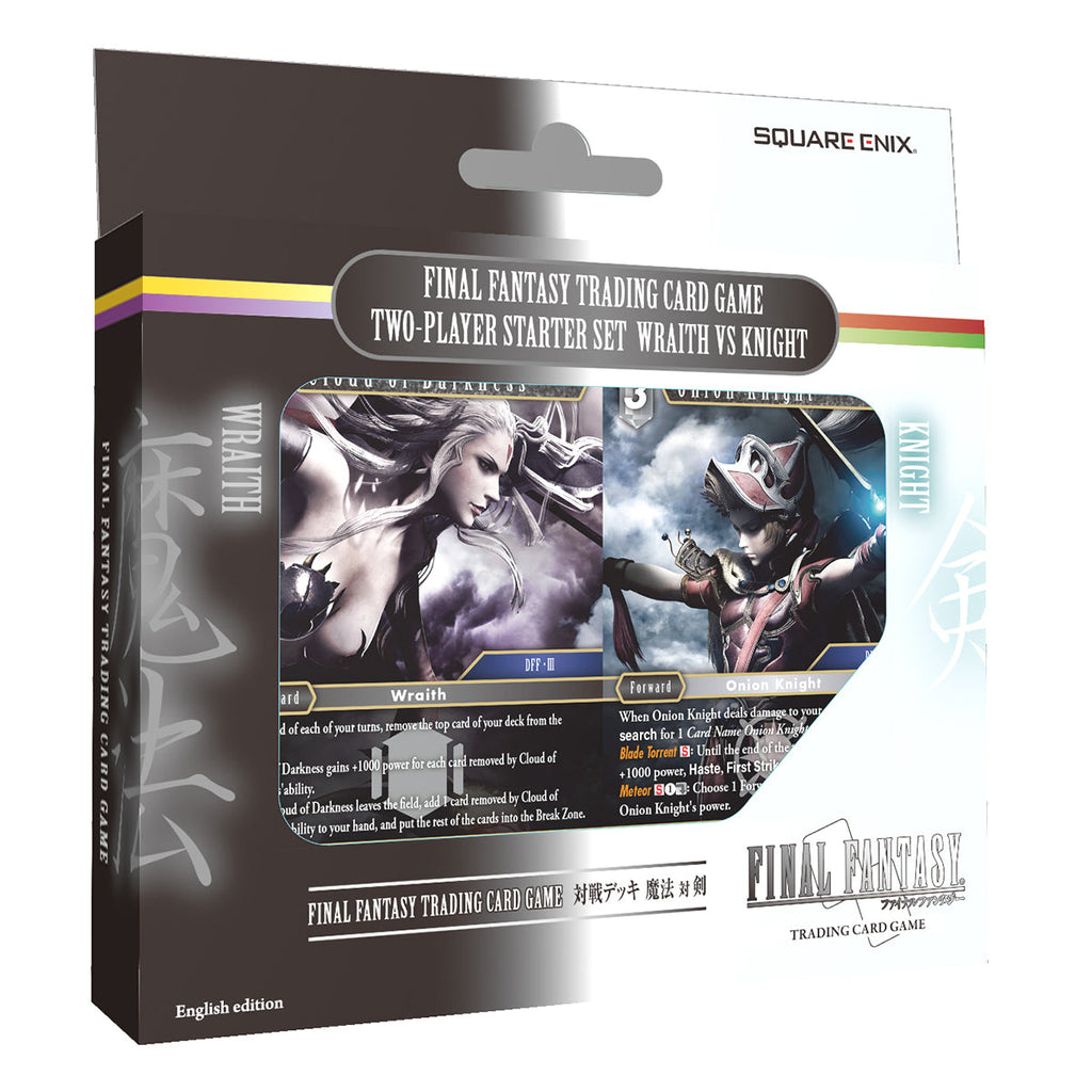 Versus Decks Wraith Vs Knight Final Fantasy - Trading Card Games