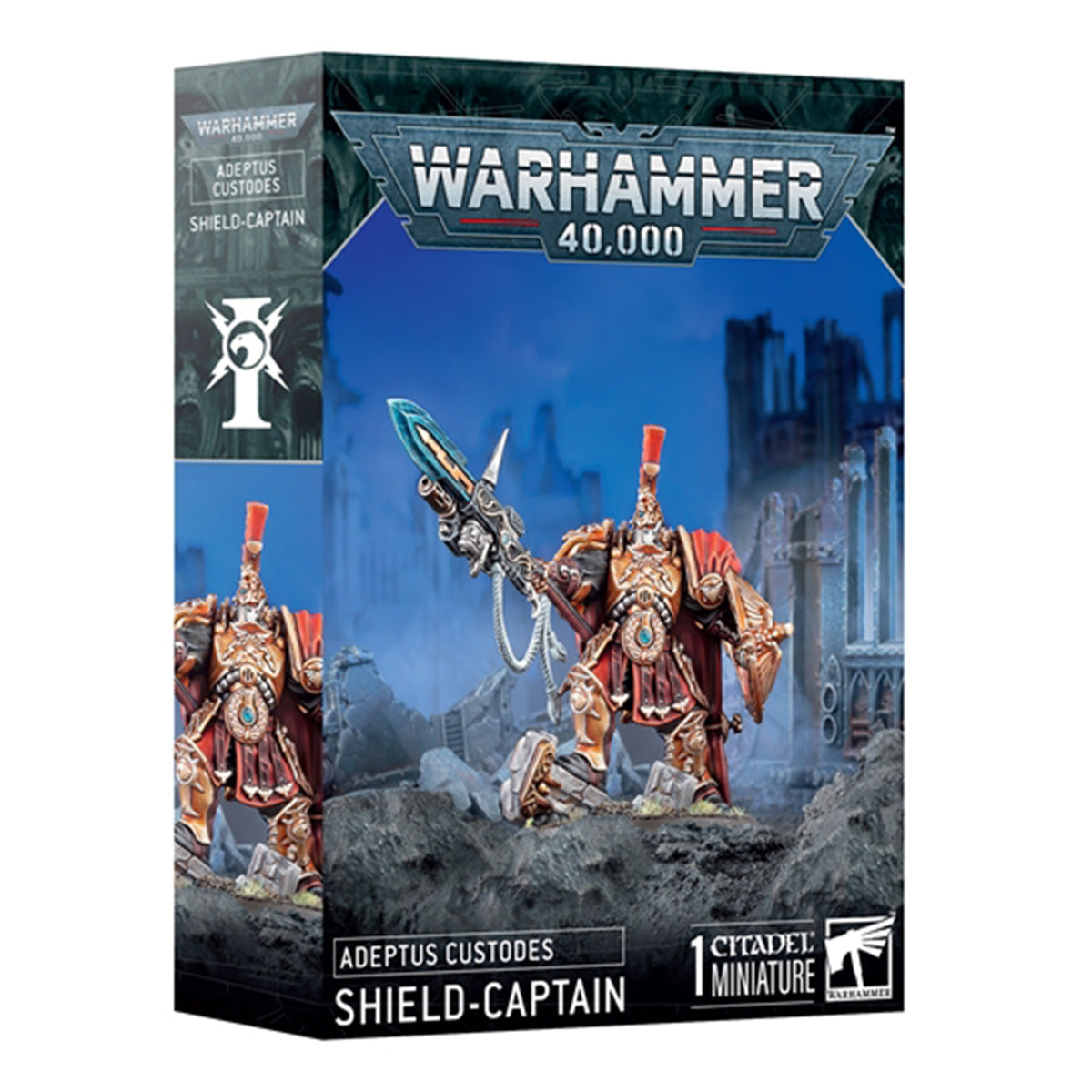 Warhammer 40K Adeptus Custodes Shield Captain - Board Games