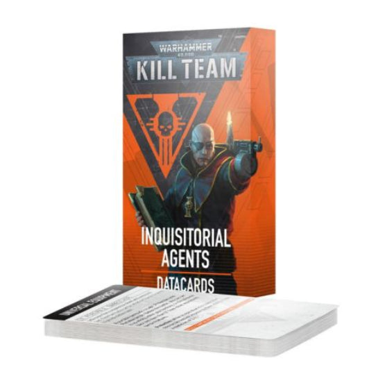 Warhammer 40K Kill Team Inquisitorial Agents Datacards - Board Games - 3