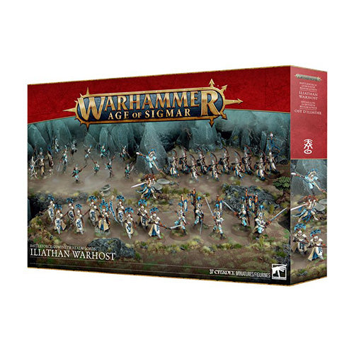 Warhammer Age of Sigmar Lumineth Realm-Lords Iliathan Warhost - Board Games