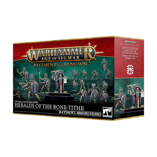 Warhammer Age of Sigmar Ossiarch Bonereapers Heralds of the Bone-Tithe - Board Games
