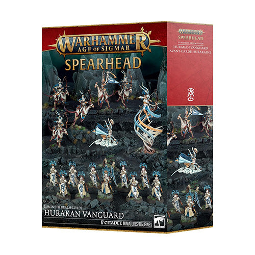 Warhammer Age of Sigmar Spearhead Lumineth Realm-Lords Hurakan Vanguard - Board Games