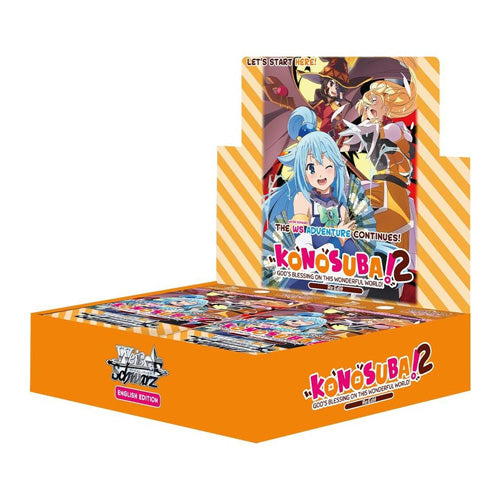 Weiss Schwarz KONOSUBA God’s blessing on this wonderful world! Re:Edit Booster Box - Trading Card Games