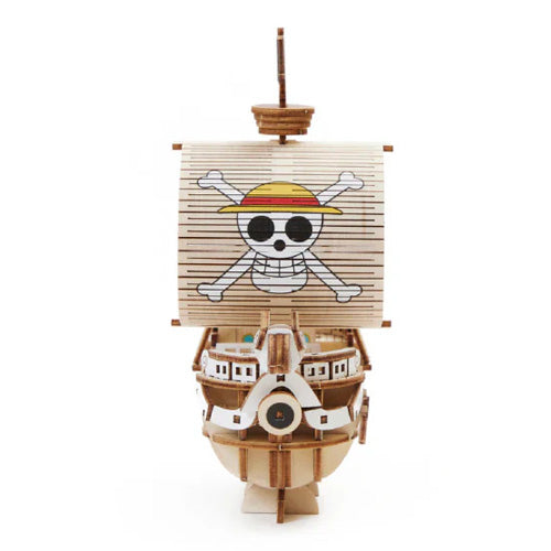 Wooden Art ki-gu-mi One Piece Going Merry 3D Puzzle - Puzzles - 2