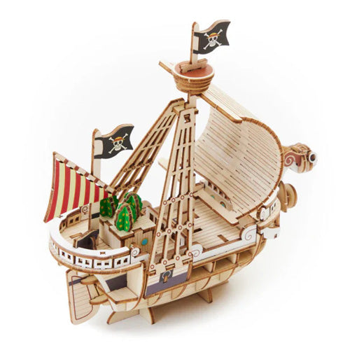 Wooden Art ki-gu-mi One Piece Going Merry 3D Puzzle - Puzzles - 3