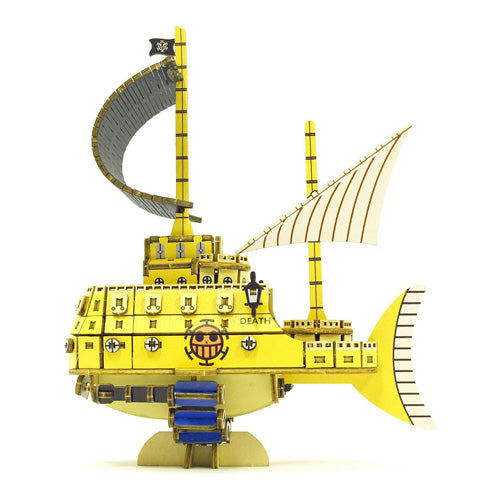 Wooden Art ki-gu-mi One Piece Law's Submarine 3D Puzzle - Puzzles - 4