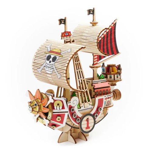 Wooden Art ki-gu-mi One Piece Thousand Sunny 3D Puzzle - Puzzles