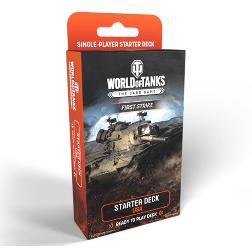 World of Tanks The Card Game USA First Strike Starter Deck - Trading Card Games