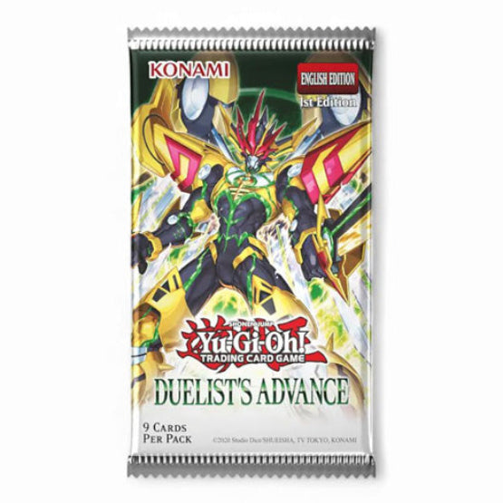 YuGiOh! Duelist's Advance Single Booster Pack - Trading Card Games