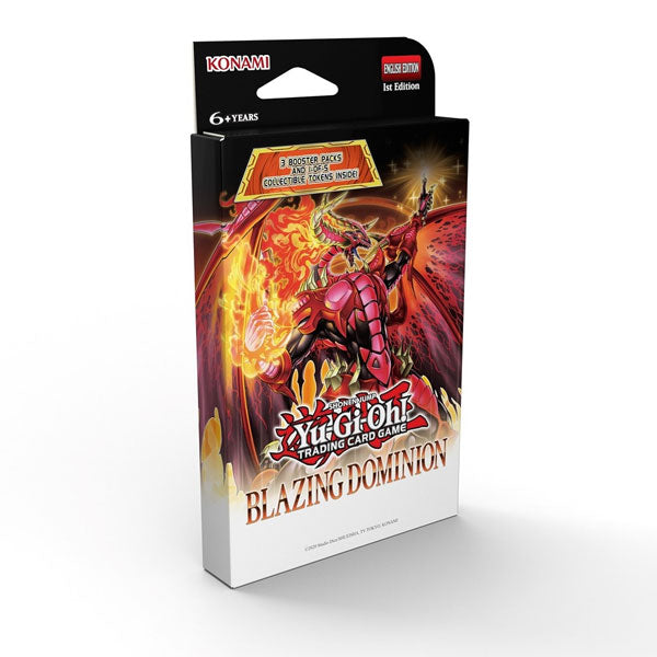 YuGiOh! Blazing Dominion 3-Booster Tuckbox - Trading Card Games