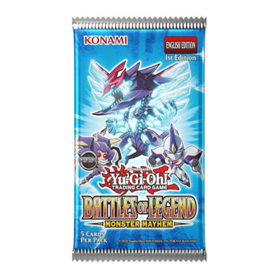 YuGiOh! Battles of Legend: Monster Mayhem Booster Box - Trading Card Games - 3