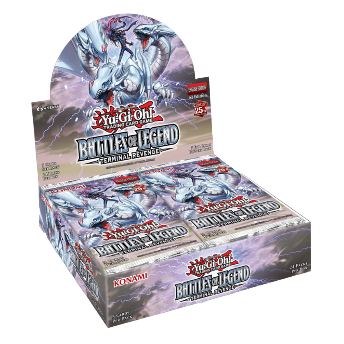 YuGiOh! Battles of Legend: Terminal Revenge Booster Box - Trading Card Games