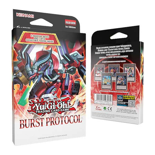YuGiOh! Burst Protocol 3-Booster Tuckbox - Trading Card Games - 3