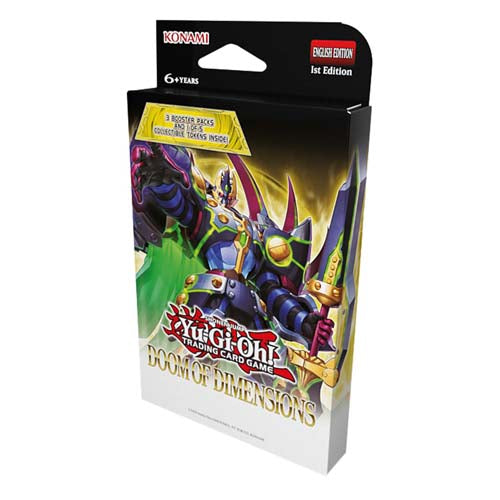 YuGiOh! Doom Of Dimensions 3-Booster Tuck Box - Trading Card Games - 2