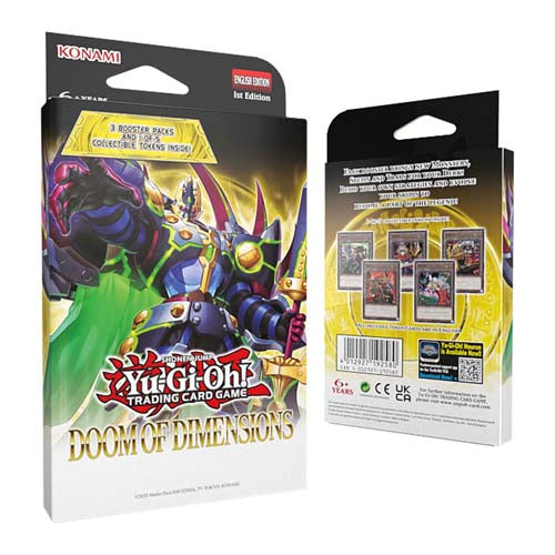 YuGiOh! Doom Of Dimensions 3-Booster Tuck Box - Trading Card Games - 3