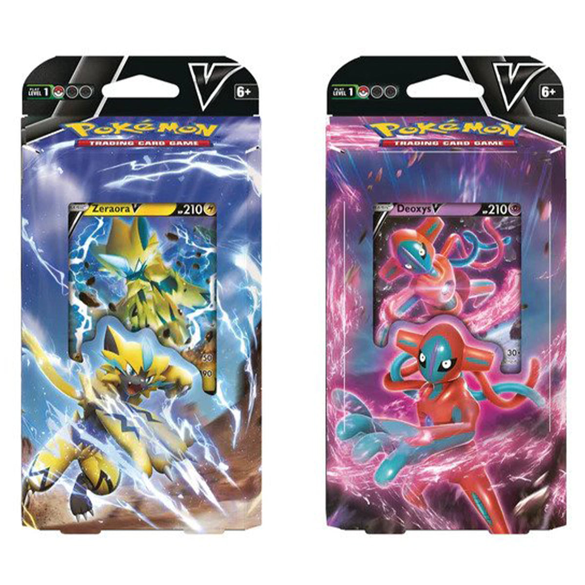 Deoxys V & Zeraora V Battle Decks (Pair) POKEMON TCG - Trading Card Games