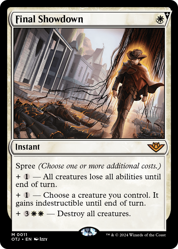 Final Showdown (PPOTJ-11P) - Outlaws of Thunder Junction Promos - Magic The Gathering - Single Cards