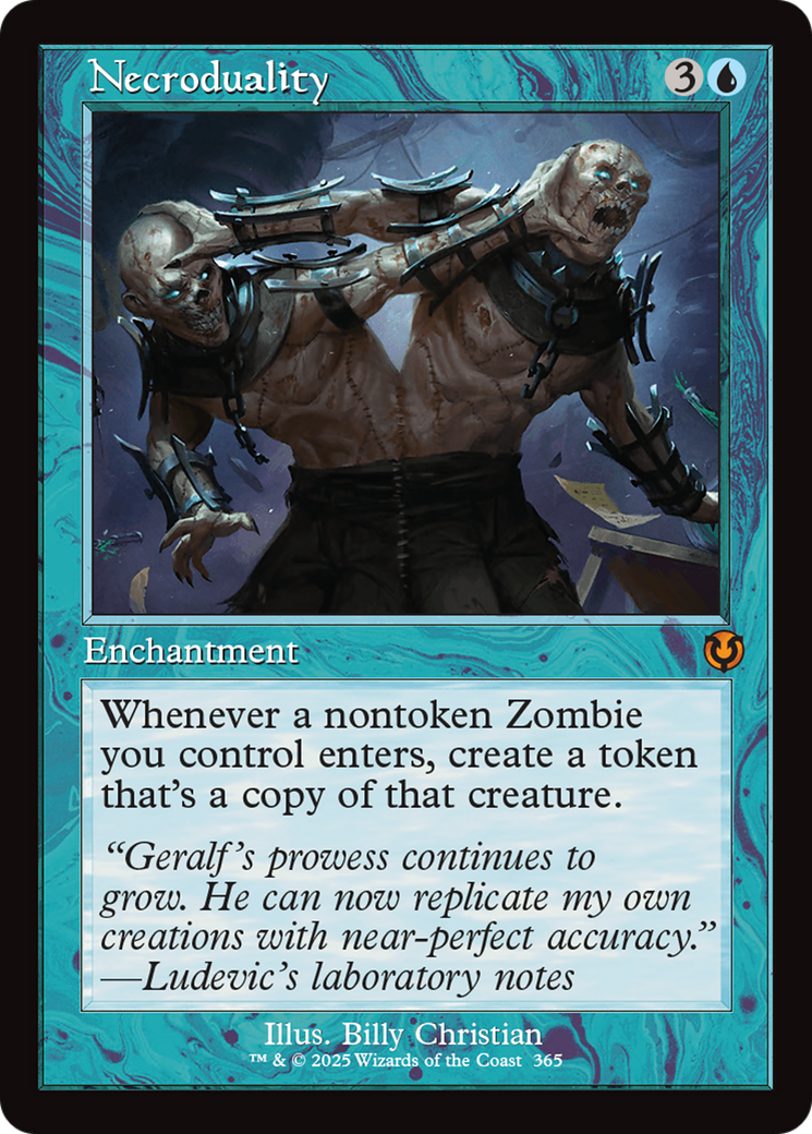 FOIL Necroduality (INR-365) - Innistrad Remastered - Magic The Gathering - Single Cards