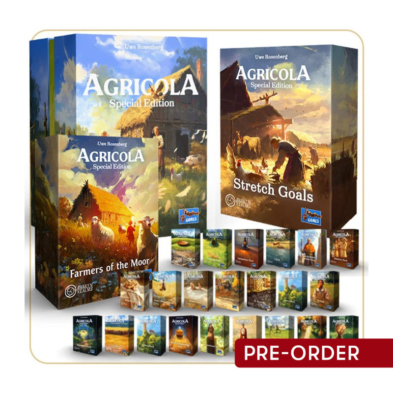 Agricola Special Wooden Edition - Board Games