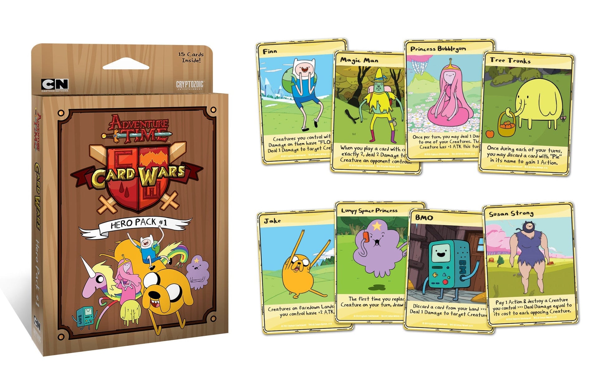 Adventure Time Card Wars Hero Pack #1 - Board Games - 3