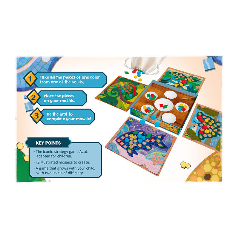 Azul Kids My Little Mosaic Workshop - Board Games - 5