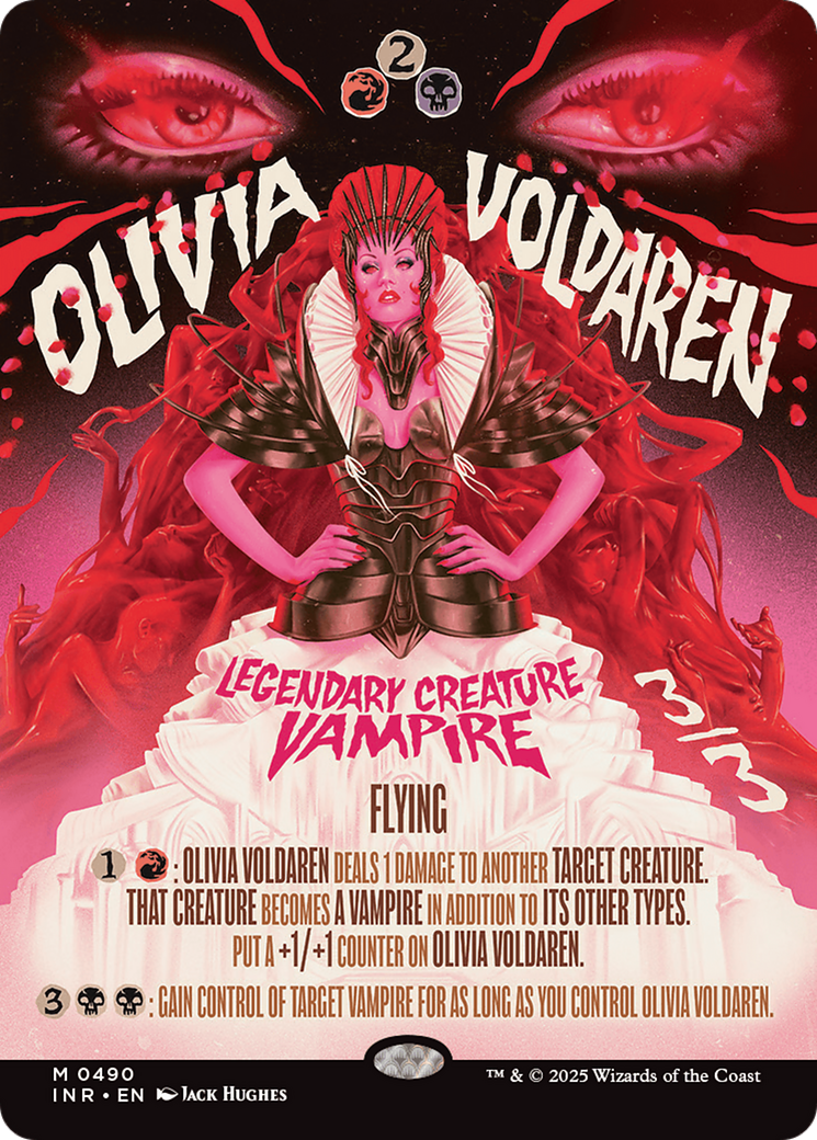 FOIL Olivia Voldaren (INR-490) - Innistrad Remastered - Magic The Gathering - Single Cards