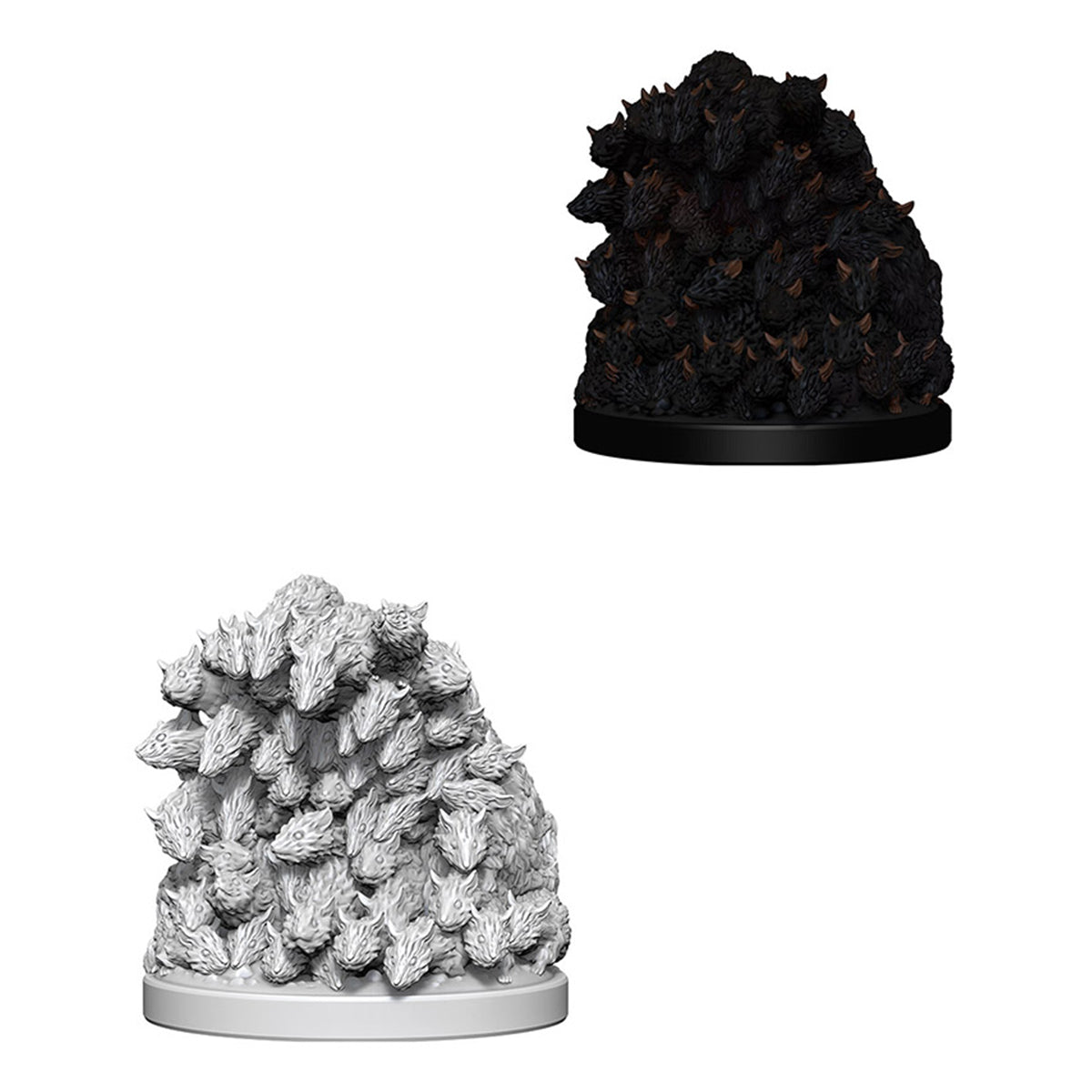 WizKids Deep Cuts Unpainted Miniatures Swarm of Rats - Miniatures