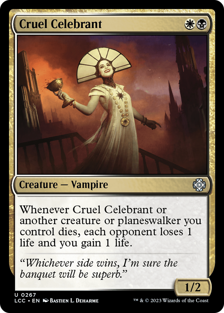 Cruel Celebrant (LCC-267) - The Lost Caverns of Ixalan Commander - Magic The Gathering - Single Cards