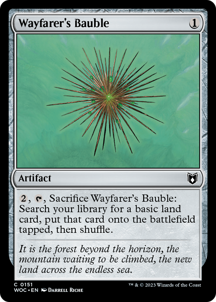 Wayfarer's Bauble (WOC-151) - Wilds of Eldraine Commander - Magic The Gathering - Single Cards