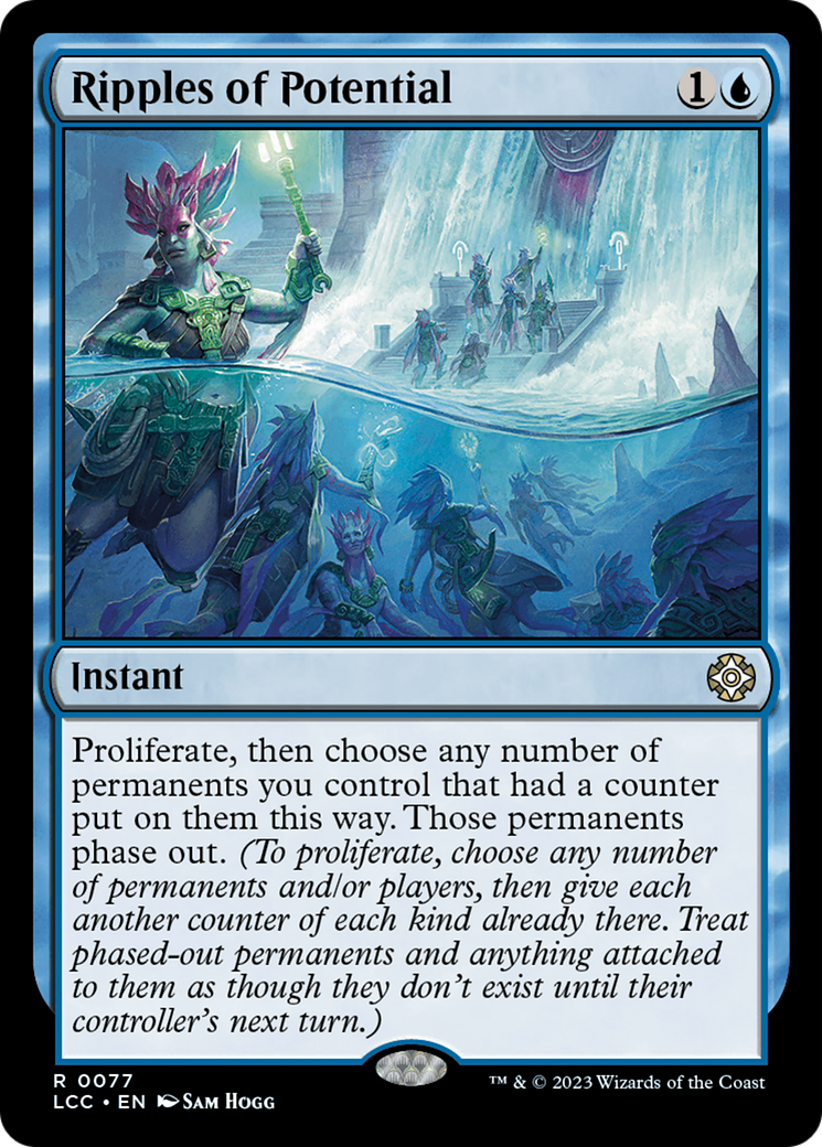 Ripples of Potential (LCC-077) - The Lost Caverns of Ixalan Commander - Magic The Gathering - Single Cards
