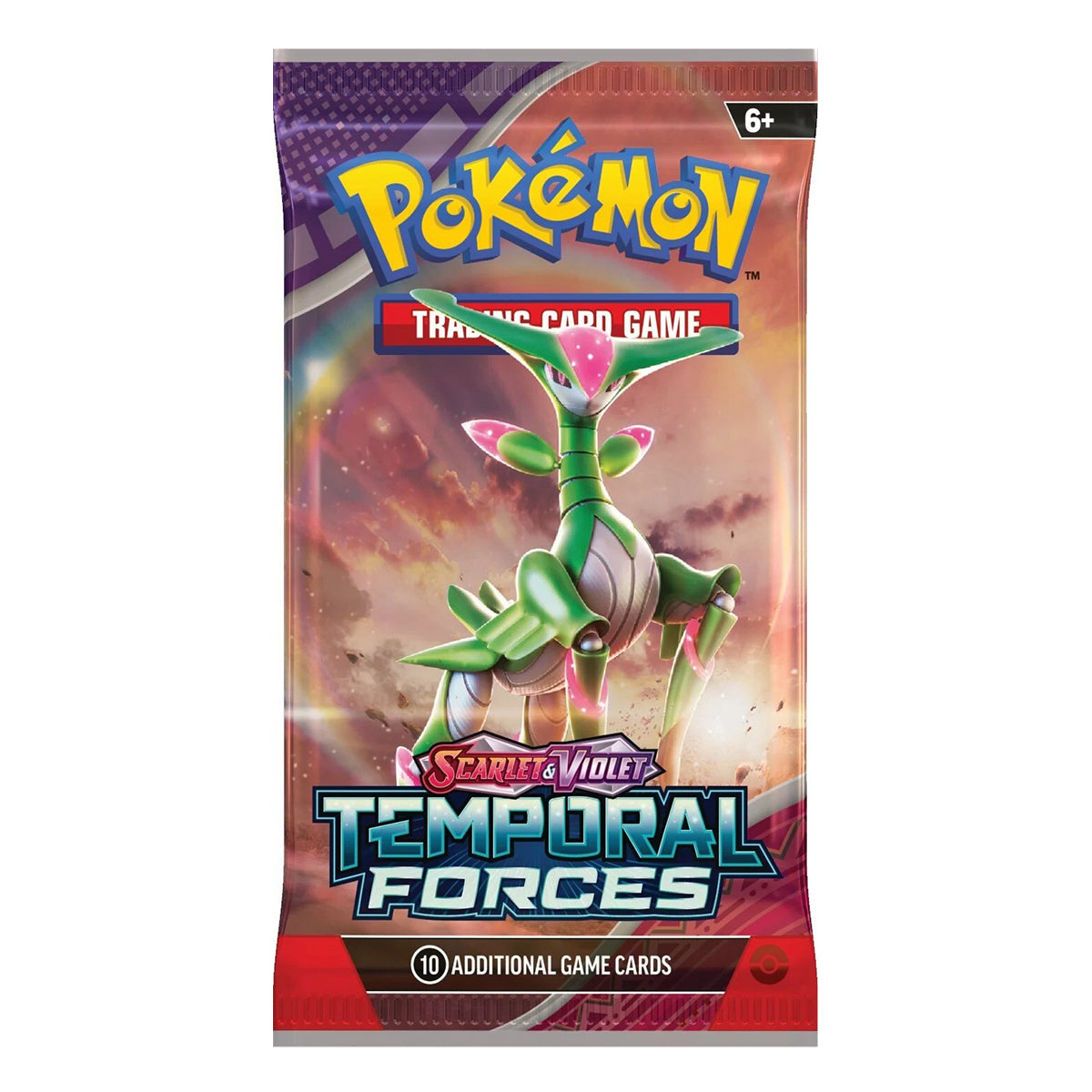 POKEMON TCG Scarlet & Violet Temporal Forces Single Booster Pack - Trading Card Games - 2