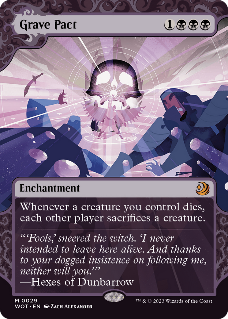 Grave Pact (WOT-029) - Wilds of Eldraine: Enchanting Tales - Magic The Gathering - Single Cards