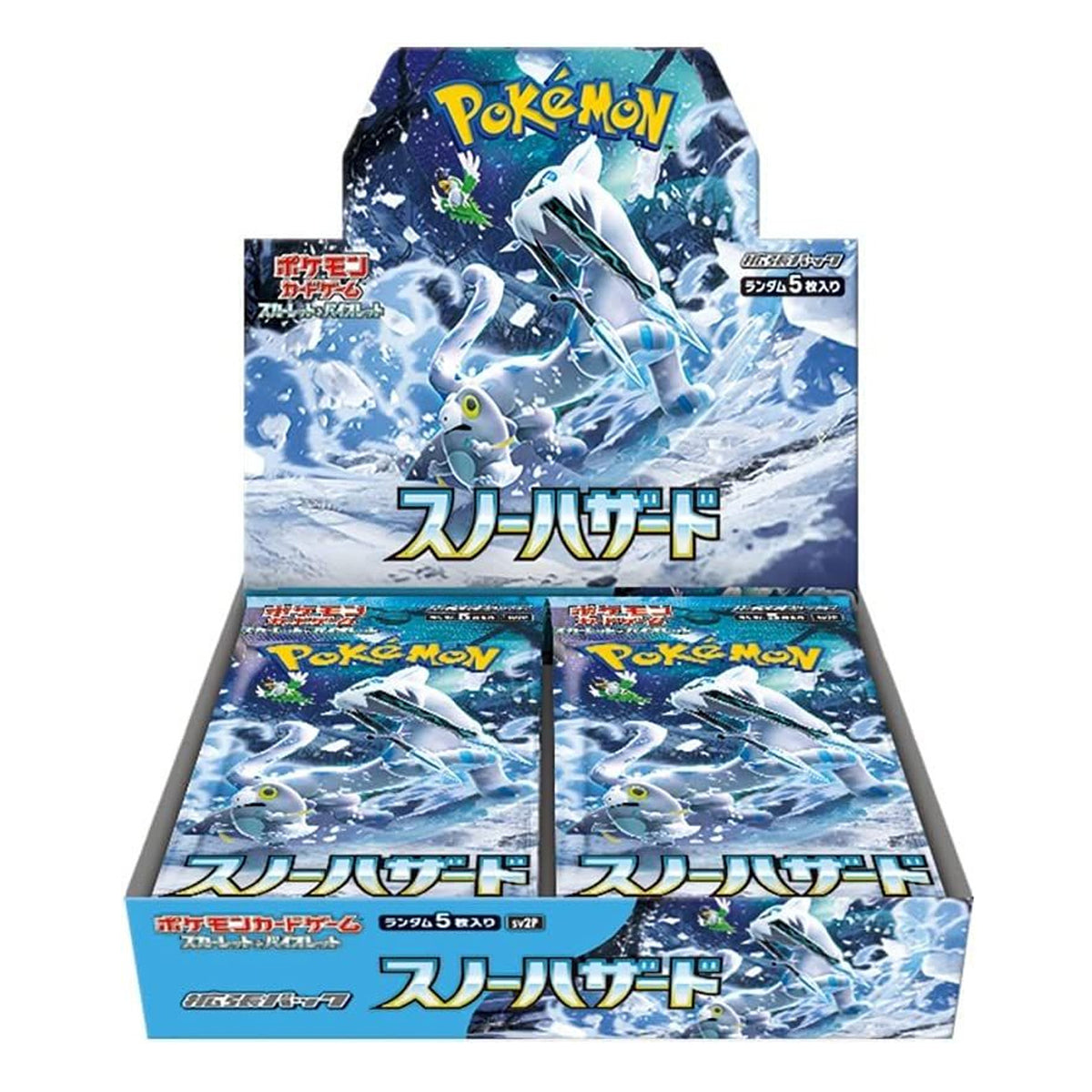 SV2p Snow Hazard Booster Box Japanese Pokemon TCG - Trading Card Games