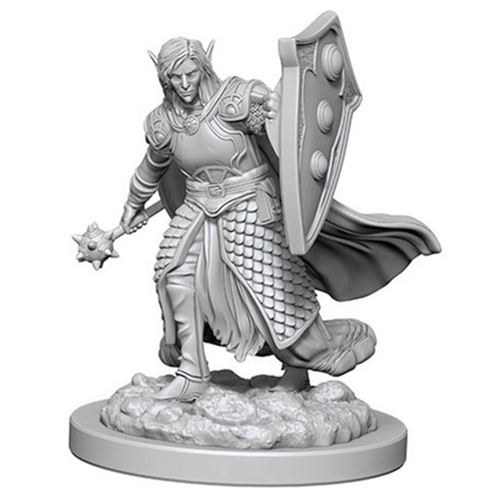 D&D Nolzurs Marvelous Unpainted Minis Elf Male Cleric - Miniatures - 3