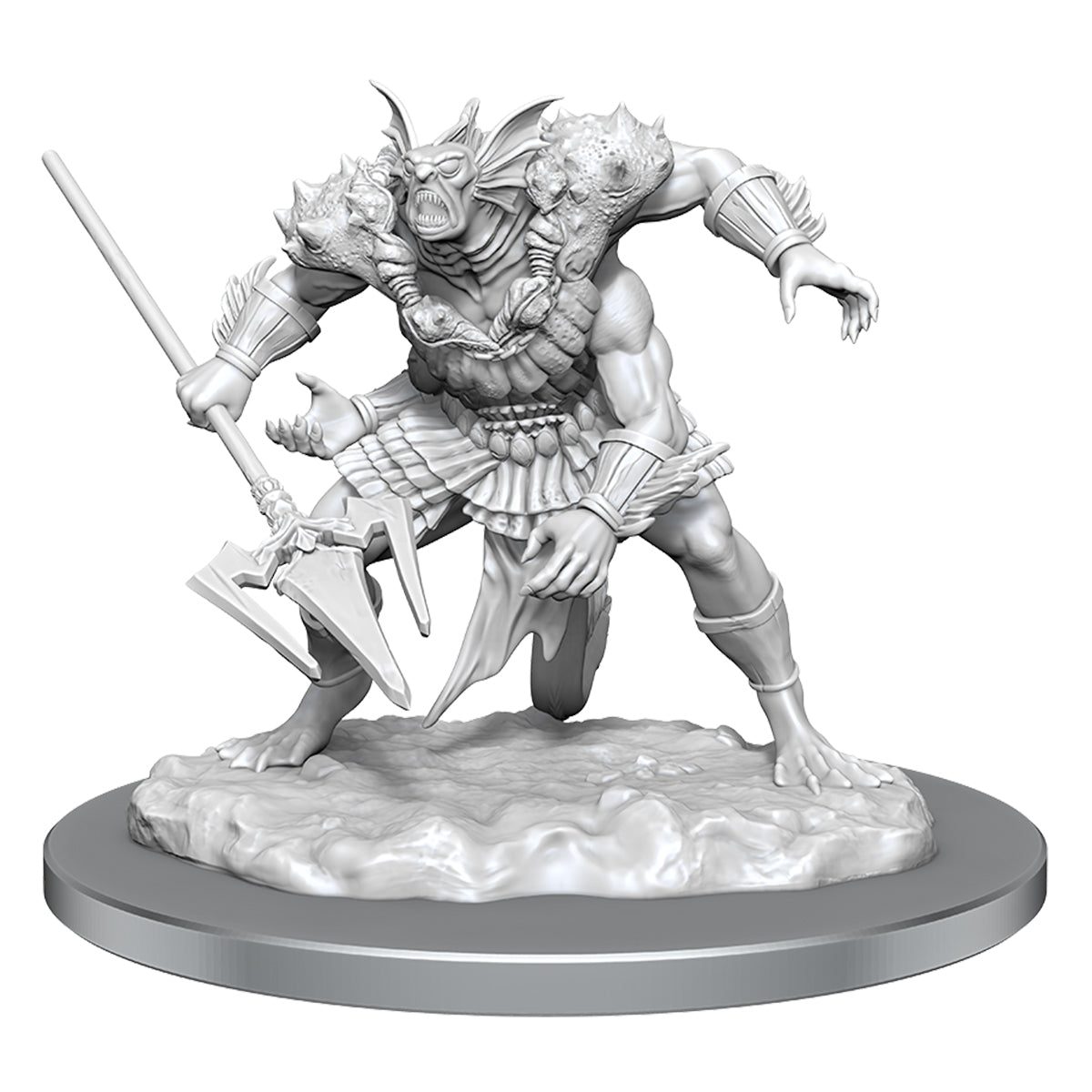 D&D Nolzurs Marvelous Unpainted Miniatures Sahuagin Baron - Miniatures