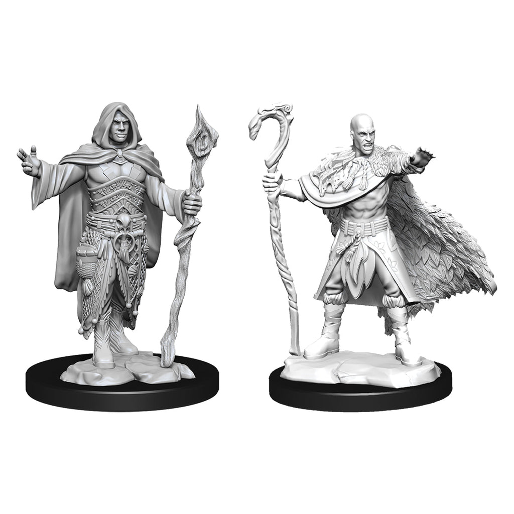 D&D Nolzurs Marvelous Unpainted Miniatures Human Druid Male - Miniatures - 3